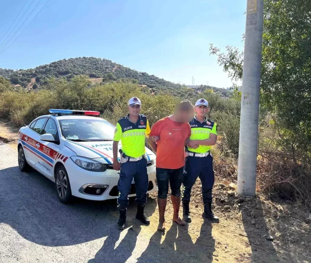 Damat Kayınpederinin Evini Yaktı, Jandarma Yakaladı