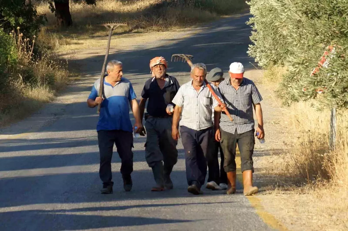 Halk Yangına Karşı Birleşti: Efeler’de Yangınla Mücadele