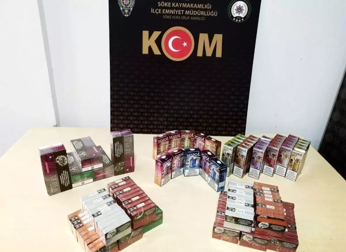 Kaçakçılıkla Mücadelede Söke’ye Büyük Darbe