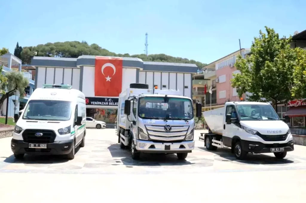 Belediye Filosuna Yeni Araçlar Ekleniyor
