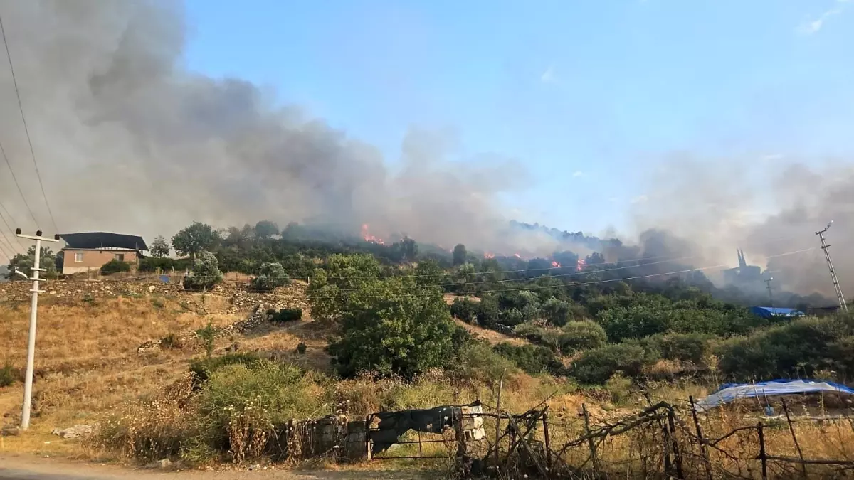 Yangın Çıktı, Ekipler Hızla Müdahale Etti