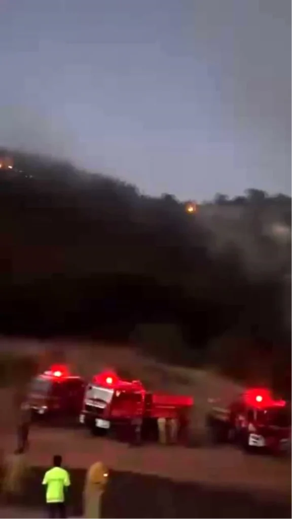 Amasya’da Orman Yangını Kontrol Altında