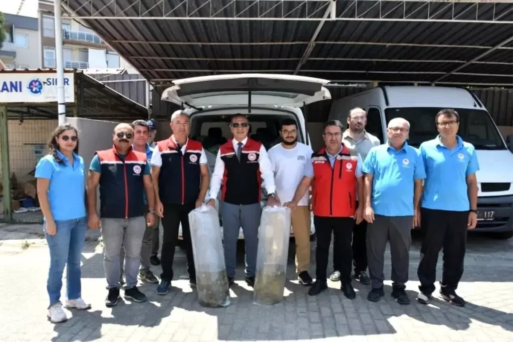 Aydın’da 153 Bin Sazan Yavrusu Doğayla Buluştu
