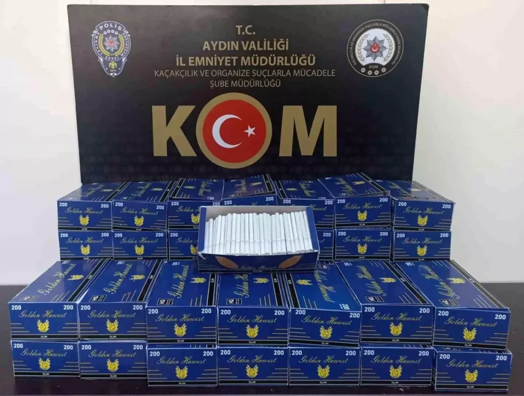 Kaçakçılık Operasyonu: 8 Bin 600 Makaron Ele Geçirildi