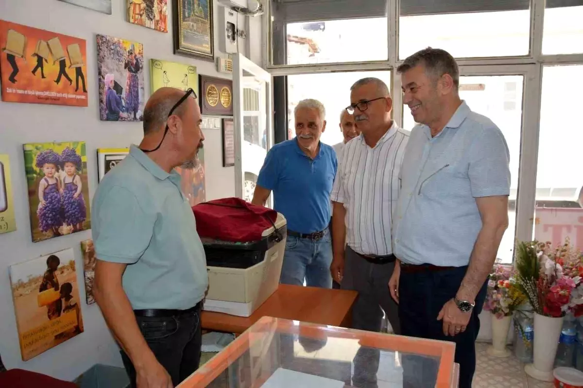 Başkan Künkcü’den Germencik’te Esnaf Ziyaretleri