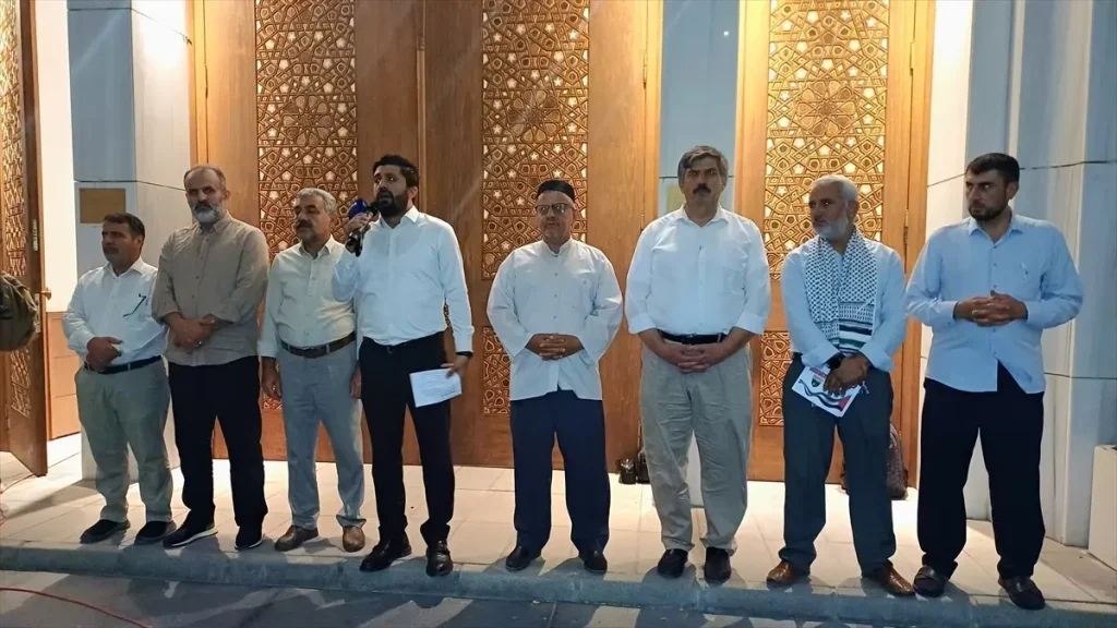 Gazze’ye Yönelik Saldırılar Protesto Edildi