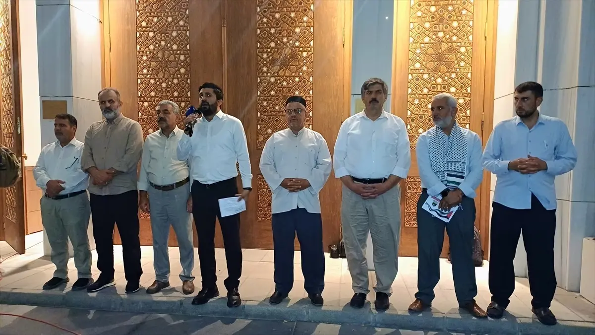 Gazze’ye Yönelik Saldırılar Protesto Edildi