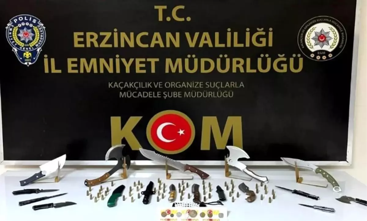 **Erzincan’da Tarihi Eser Kaçakçılığı Operasyonu**