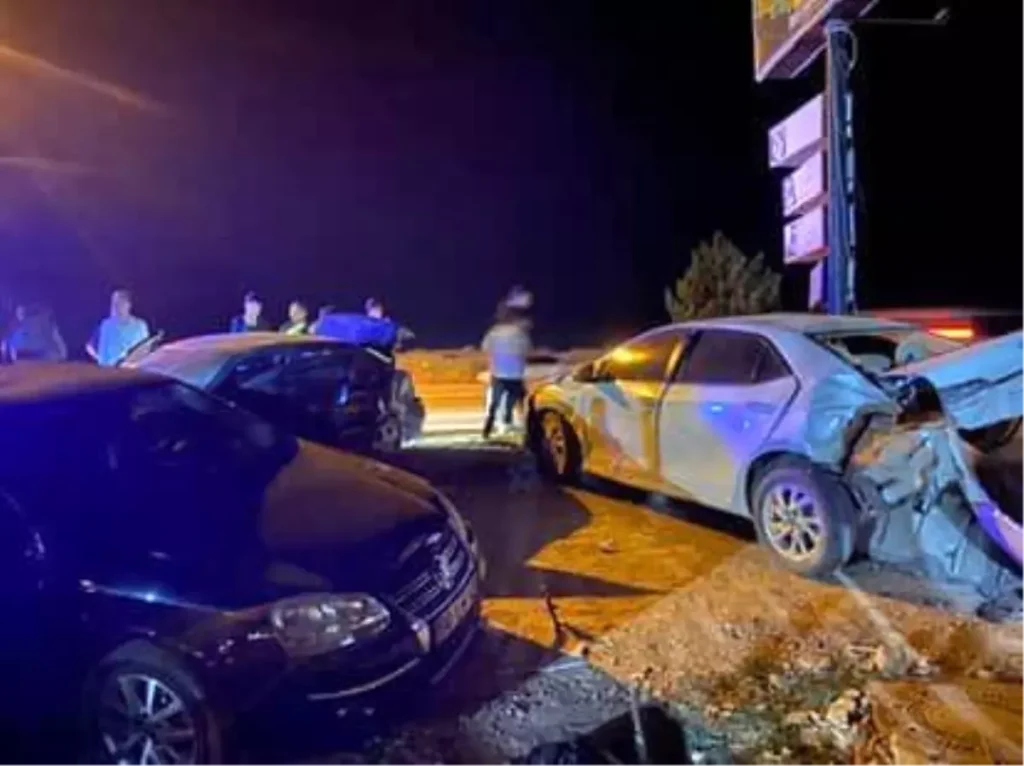 Kahramanmaraş’ta Zincirleme Trafik Kazası