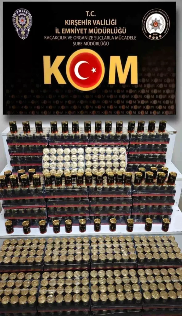 **Kırşehir’de Kaçak Ürün Operasyonu: 1344 Cinsel İçerikli Ürün Ele Geçirildi**