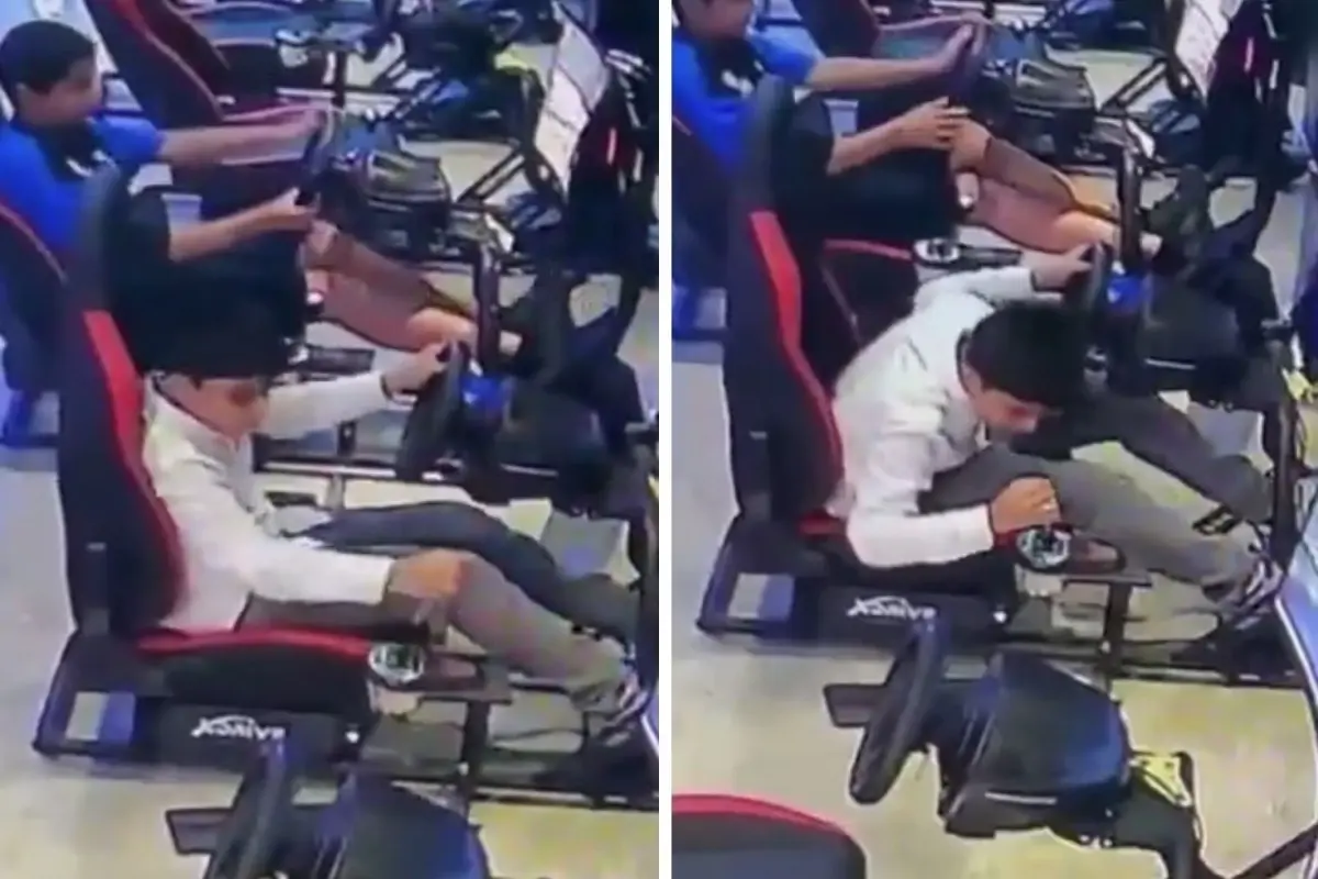 Çocuk Oyunun Heyecanına Dayanamayarak Vites Kolu Kırdı