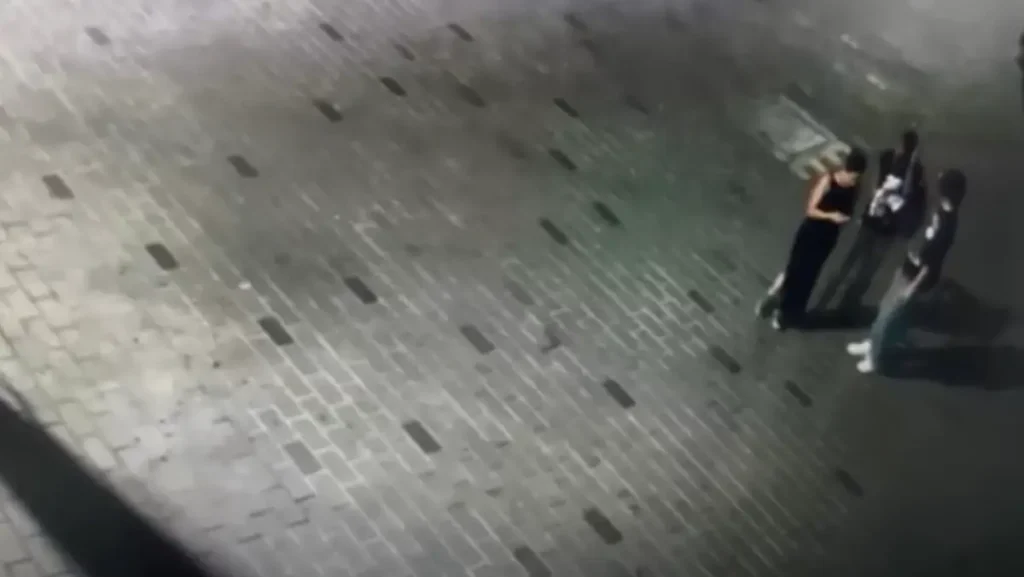 **Taksim’de Kola Girerek Cep Telefonu Çalan Kadın Yakalandı**