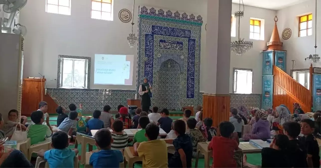 Aydın’da Yaz Kur’an Kursu Öğrencilerine Kişisel Gelişım Eğitımı