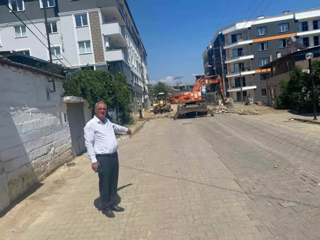 Sultanhisar’da 5 Bin Metrekarelik Parke Taşı Uygulaması