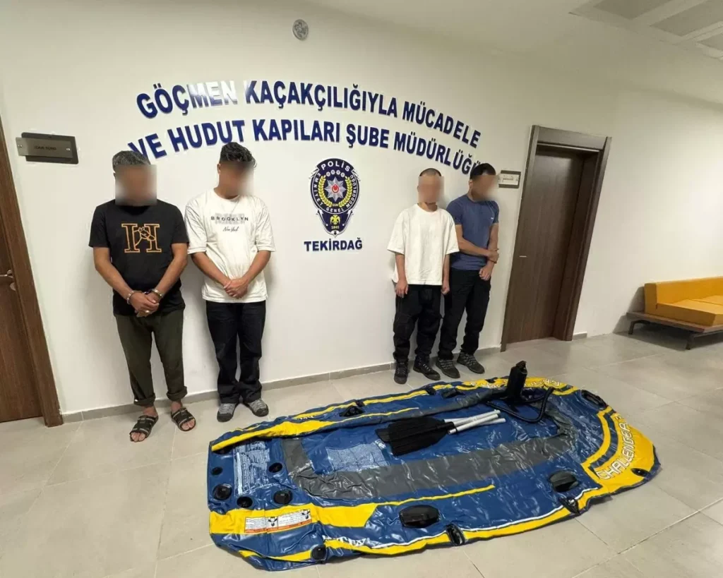 **Tekirdağ’da Kaçak Göçmen Operasyonu: 15 Kişi Yakalandı**