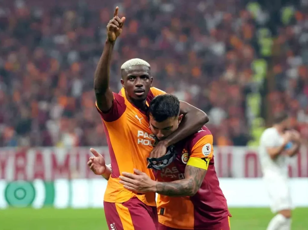 Galatasaray’da Victor Osimhen Sezonun İkinci Golünü Attı
