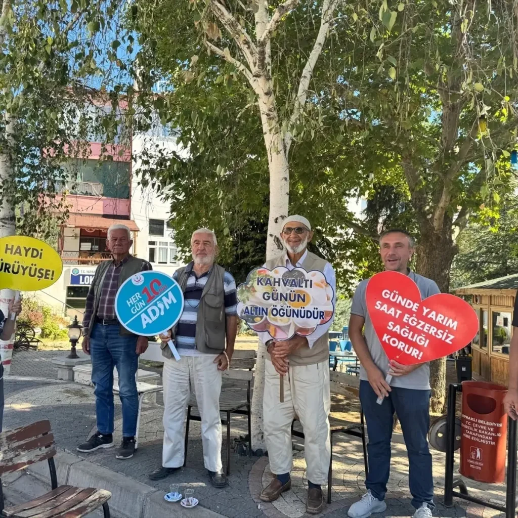 **Yapraklı’da Sağlık İçin Yürüyüş Etkinliği**