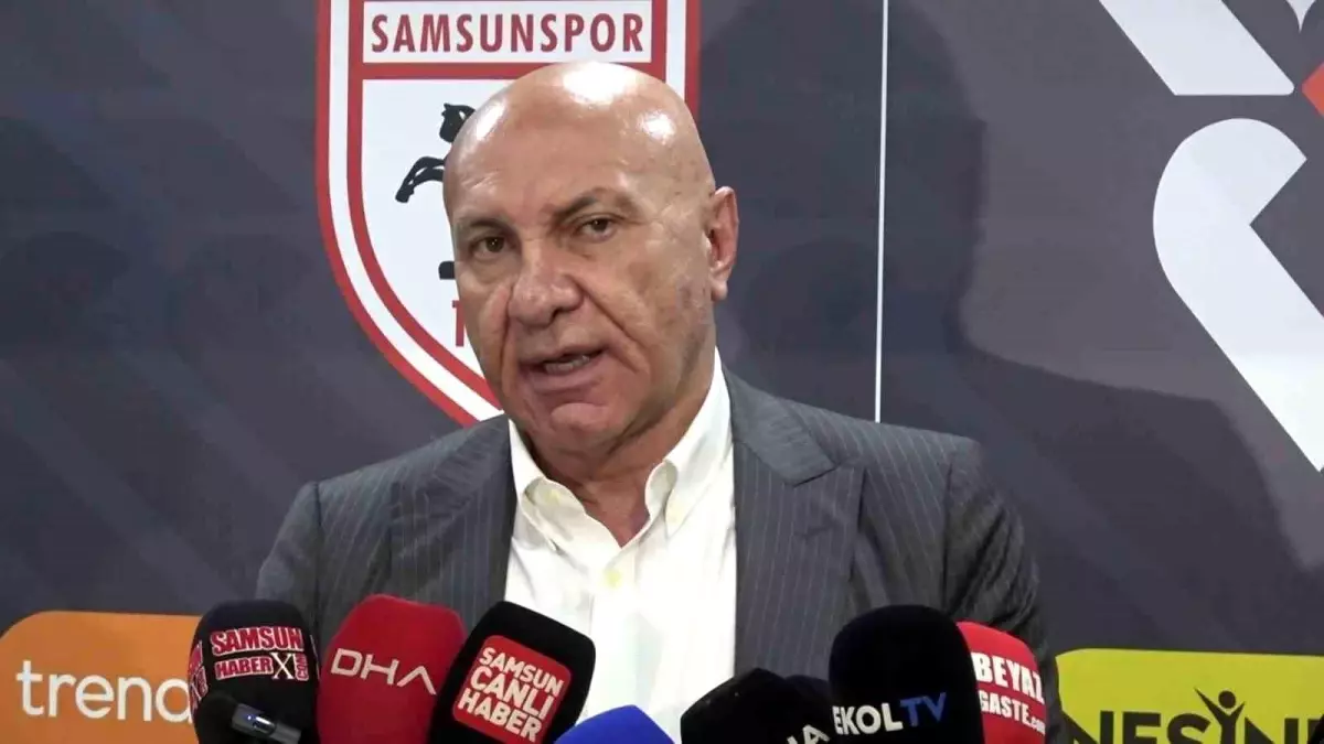 Samsunspor Başkanı Yıldırım: Takımla Gurur Duyuyorum