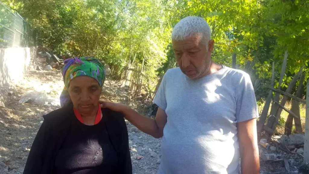 Zonguldak’ta 4 Kişilik Aile Sokakta