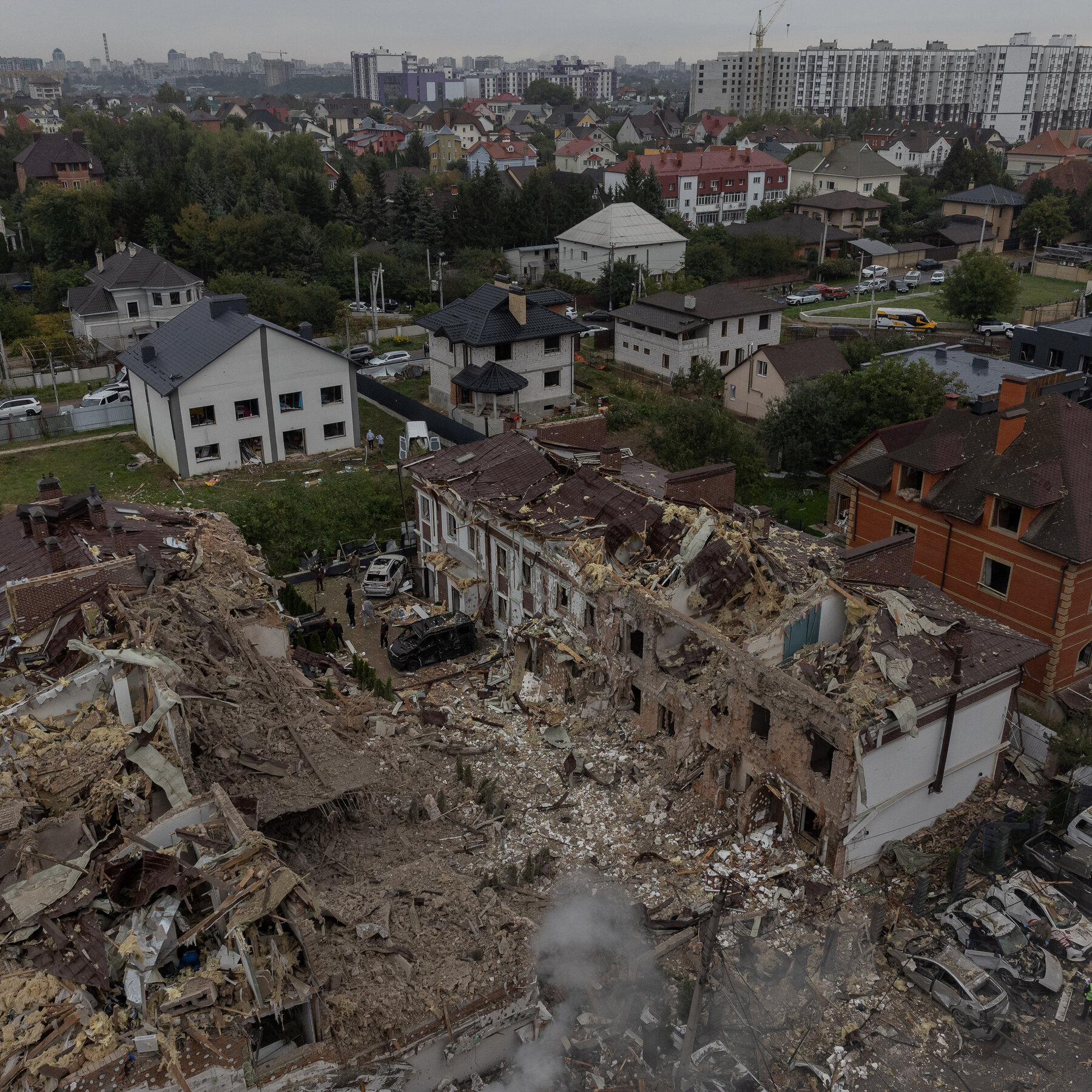 Russia Hammers Kyiv in 12-Hour Drone and Missile Assault