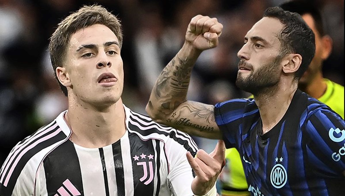 Hakan Çalhanoğlu ve Kenan Yıldız’ın golleri, İtalya’daki Türk derbisine damga vurdu: 7 gollü maçta Juventus, Inter’i 90+1’de yendi!
