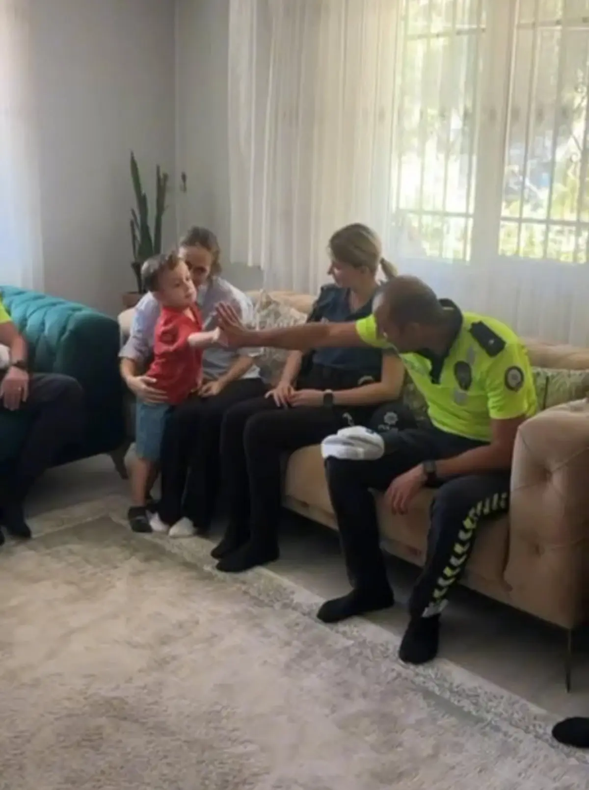 Küçük Göktuğ’un Polislik Hayali Gerçekleşti