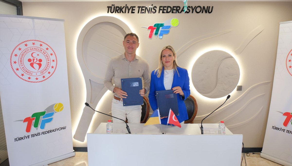 Türkiye ve Ukrayna tenis federasyonları arasında iş birliği protokolü