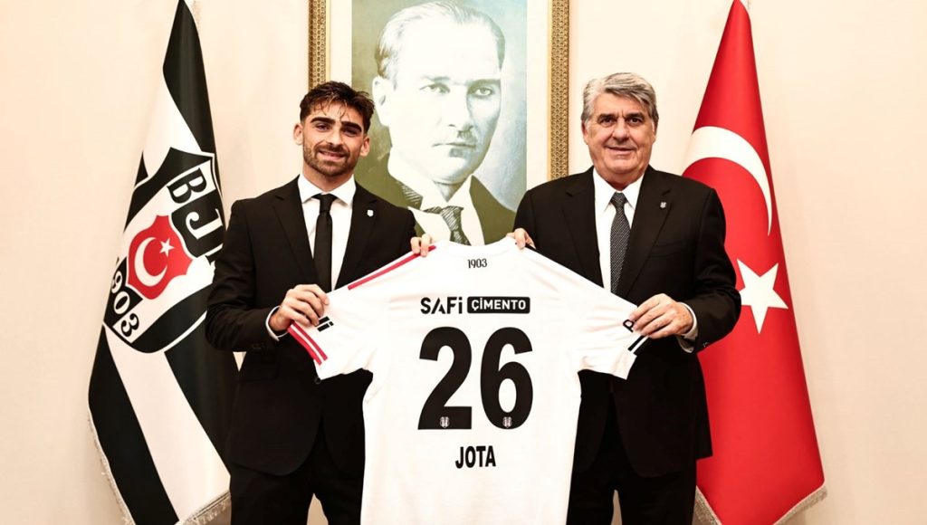 Beşiktaş, transferi resmen açıkladı: Jota Silva imzayı attı!