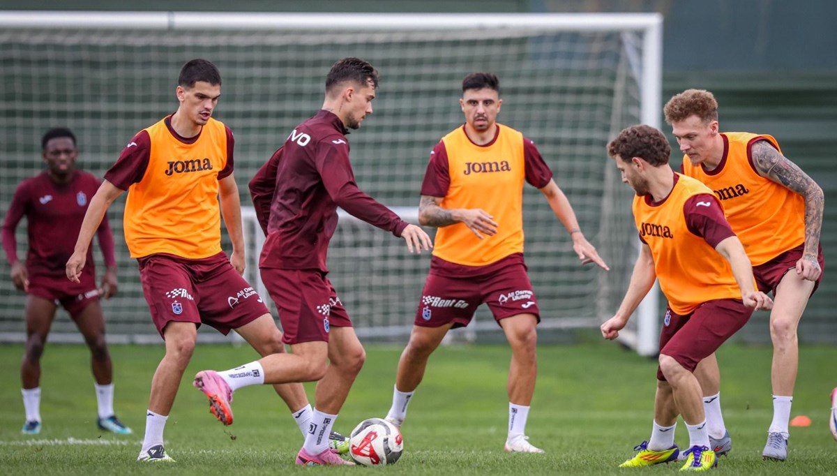 Trabzonspor, Fenerbahçe maçı hazırlıklarını sürdürdü