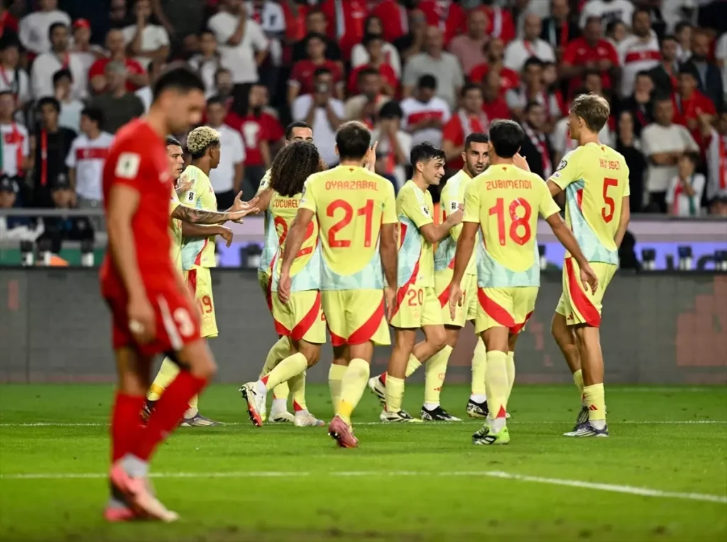 A Milli Takım İspanya Karşısında Ağır Yendi