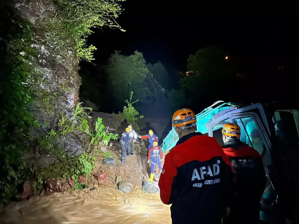Doğu Karadeniz’e Turuncu Kodlu Uyarı: Sağanaklar Devam Edecek