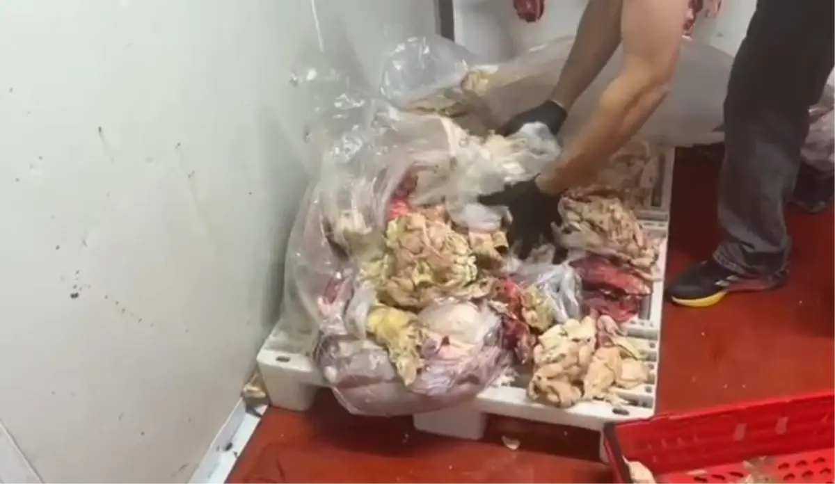 Köfte Üreticilerine Büyük Darbe: 11 Bin Kilo Kaçak Et Ele Geçirildi