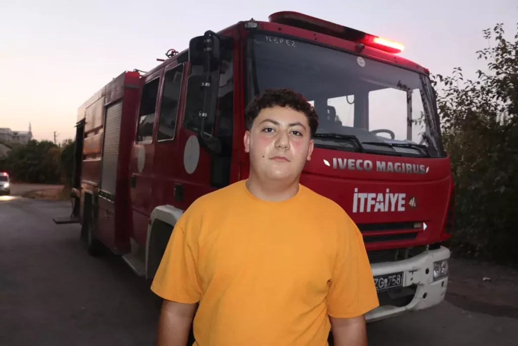 Antalya’da Müstakil Evde Yangın Paniği