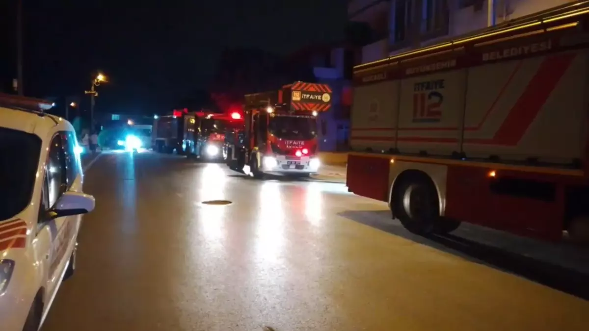 Dumandan Etkilenen Kadın Hastaneye Kaldırıldı