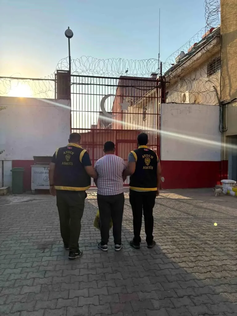 Aydın’da 47 Yıl Hapis Cezalı Cezaevi Firarisi Yakalandı