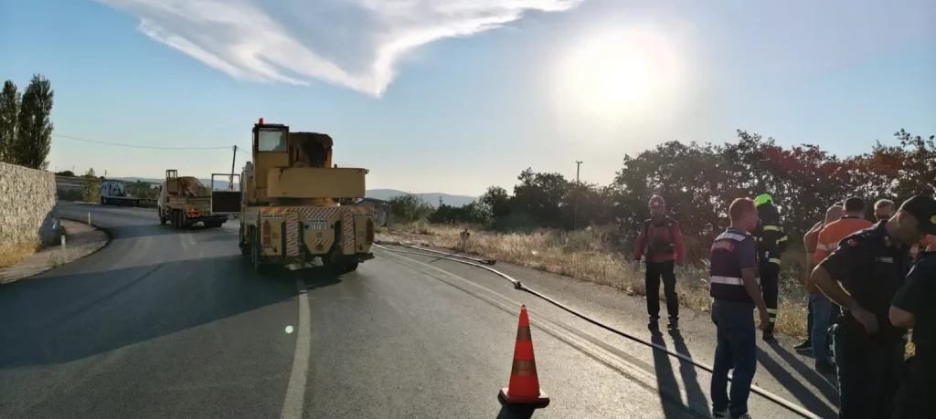 Trafik Güvenliği İçin Kritik Yol 6 Saat Sonra Açıldı
