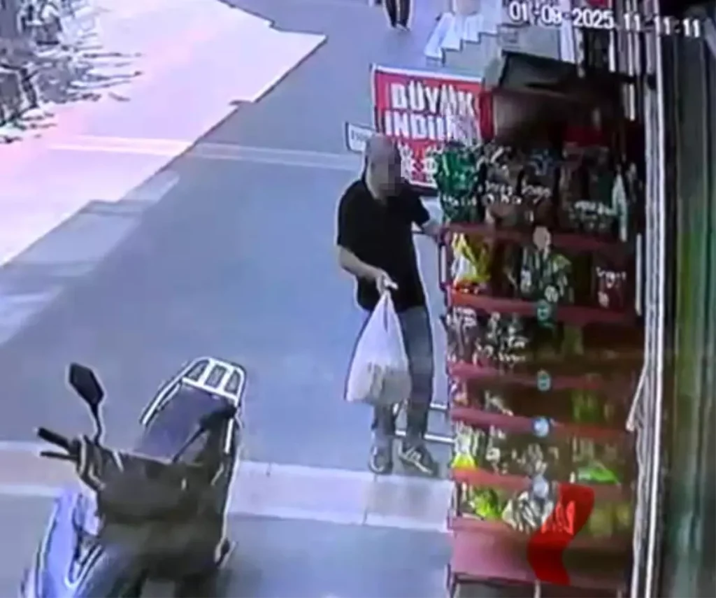 Batman’da Büfe Önünde İlginç Hırsızlık Olayı