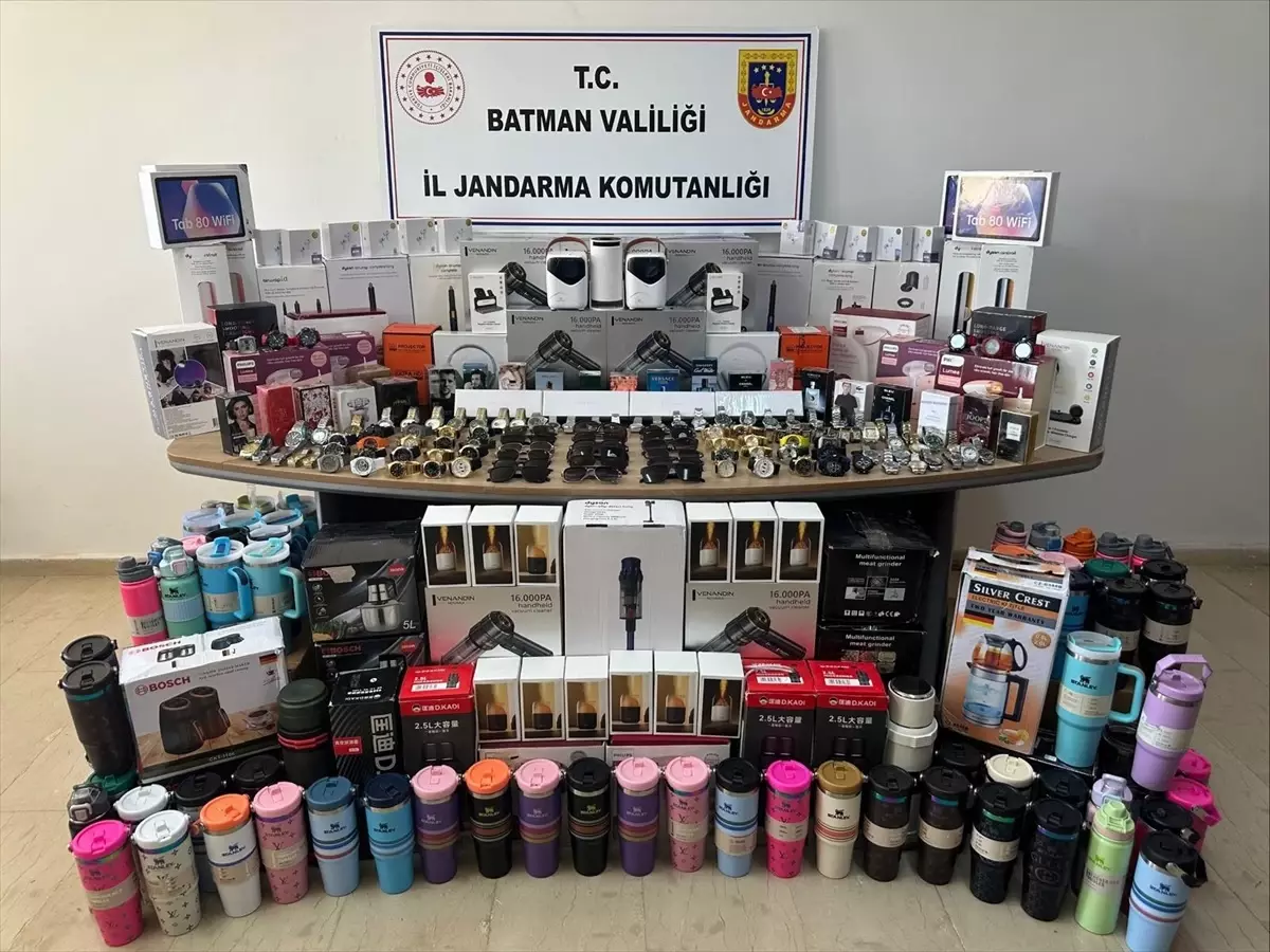 Batman’da Kaçakçılık Operasyonu: 3 Şüpheli Yakalandı