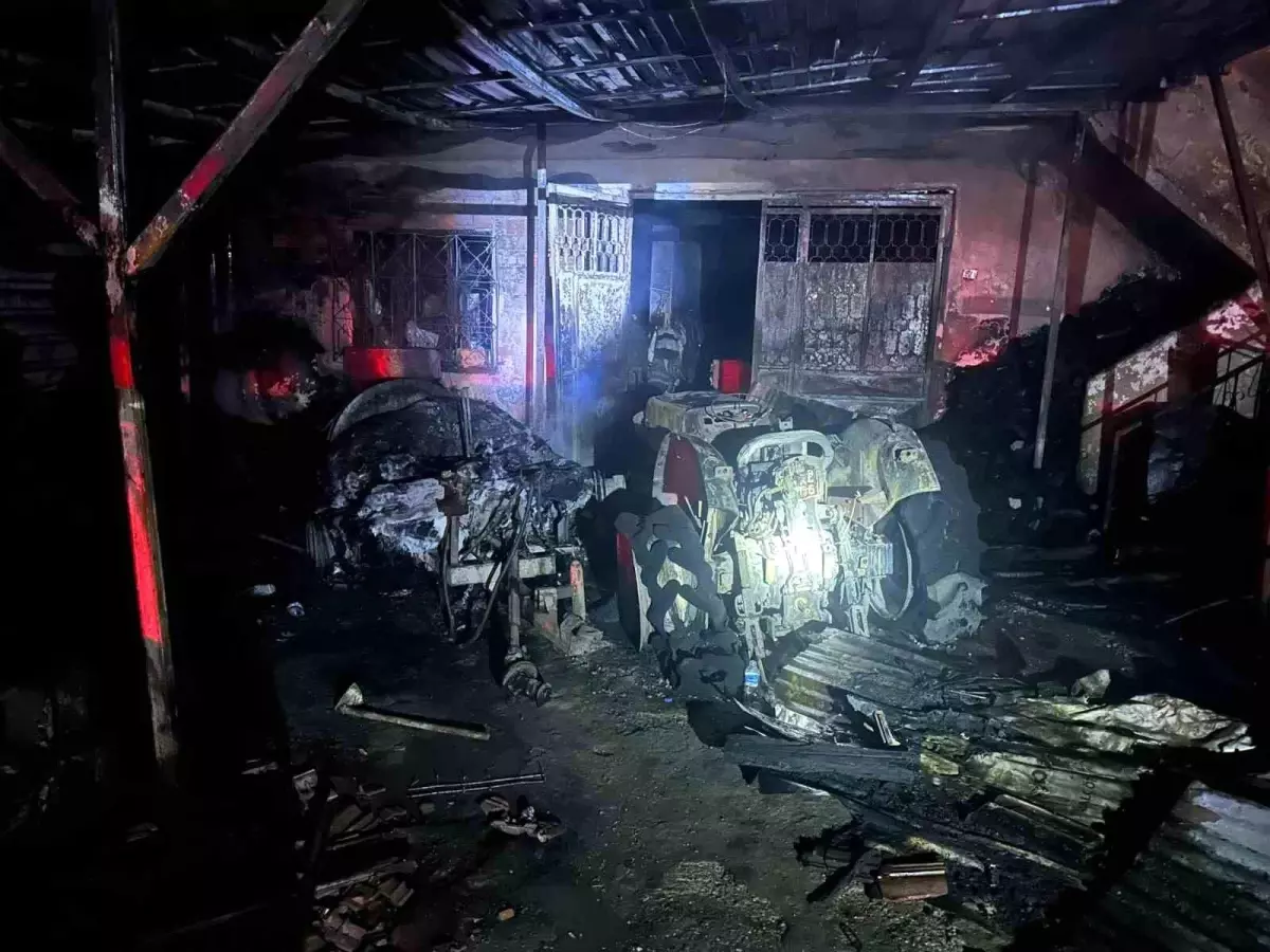 Bilecik’te Trajik Yangın: Tarım Malzemeleri Kül Oldu