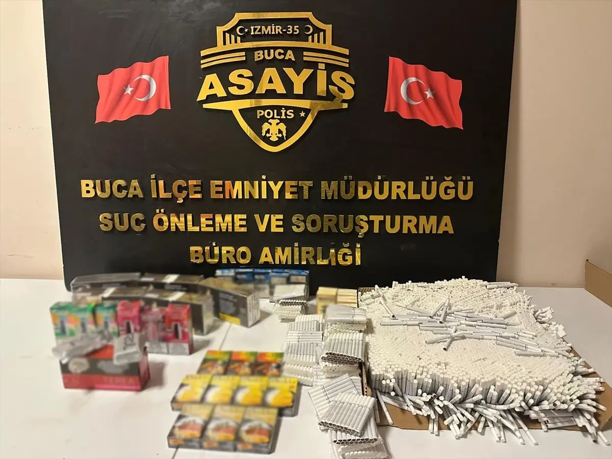 Kaçak Sigara Ticareti Operasyonu: 2 Şüpheli Yakalandı