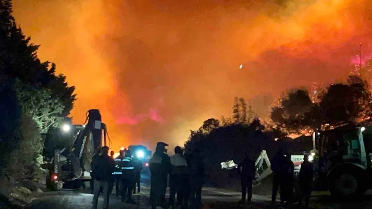 Bursa’da Orman Yangını Kontrol Altına Alındı