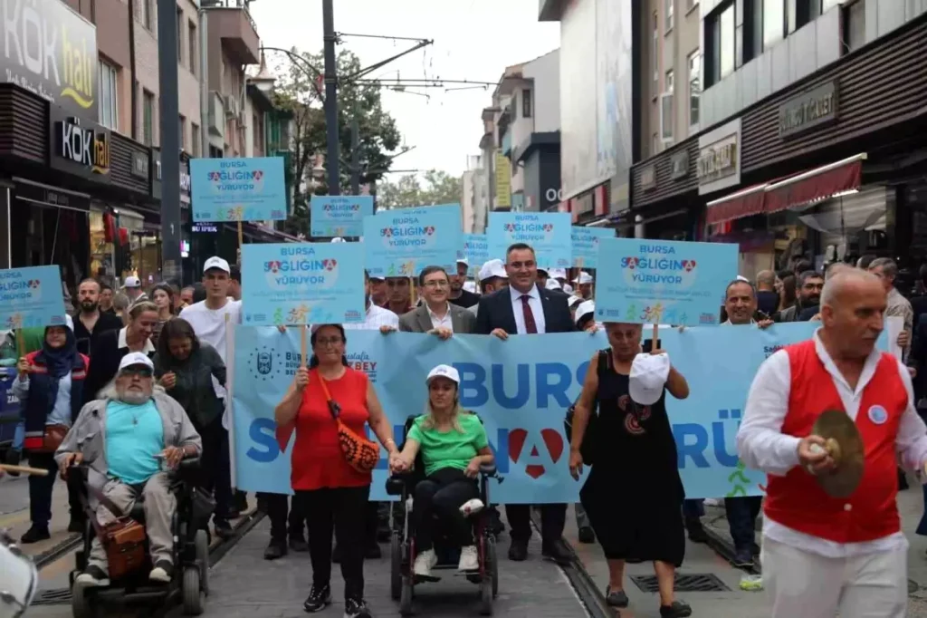 Bursalılar Sağlıklı Yaşam İçin Bir Araya Geldi