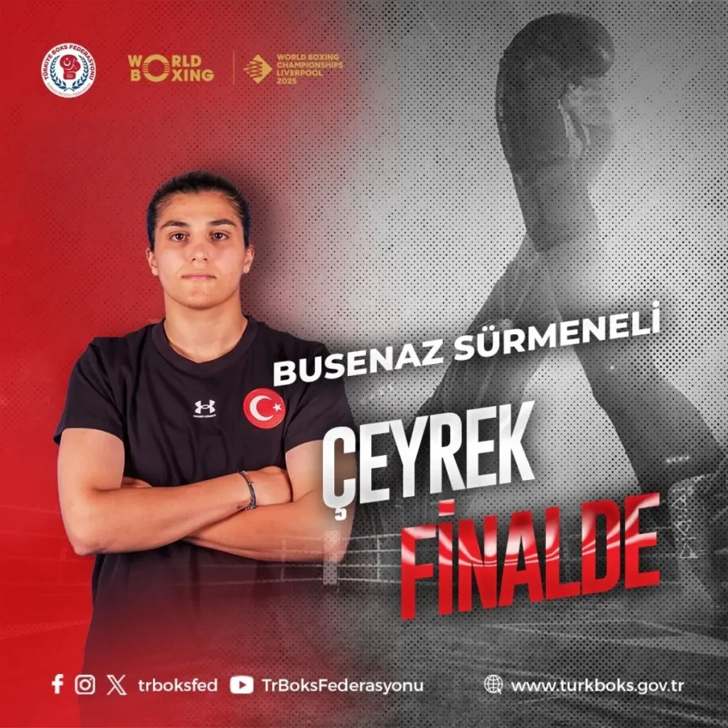 Milli Boksör Busenaz Sürmeneli Dünya Şampiyonasında Çeyrek Finalde
