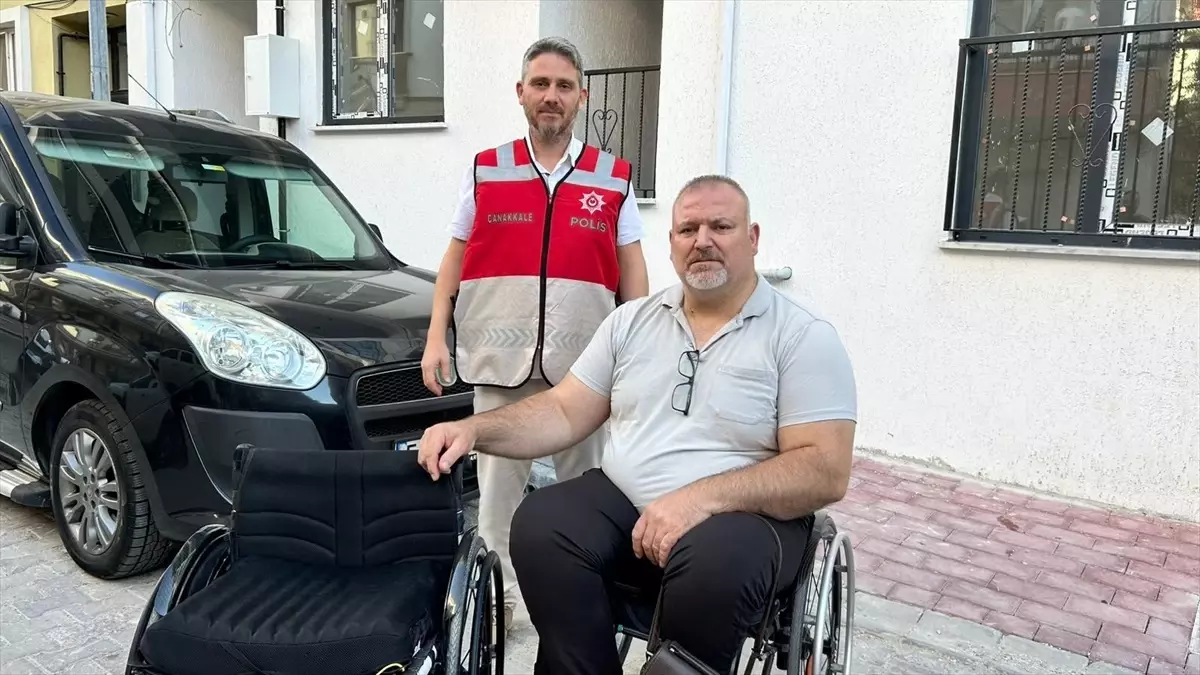 Milli Sporcunun Çalınan Tekerlekli Sandalyesi Geri Bulundu