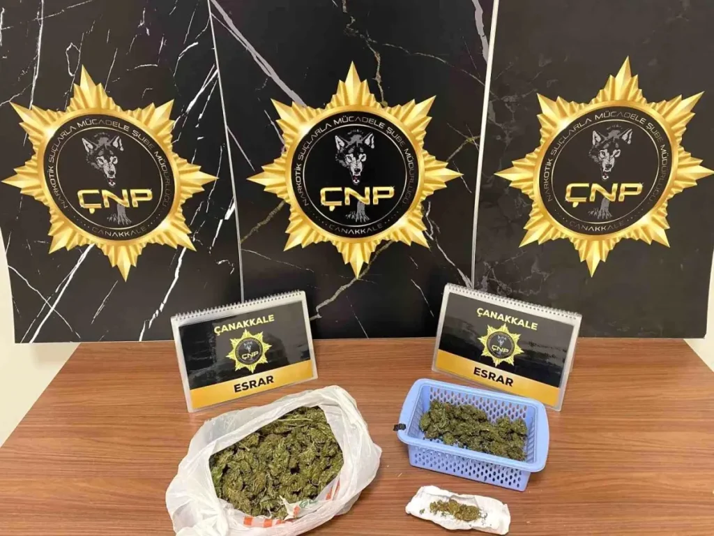 Çanakkale’de Uyuşturucu Operasyonu: 5 Tutuklama