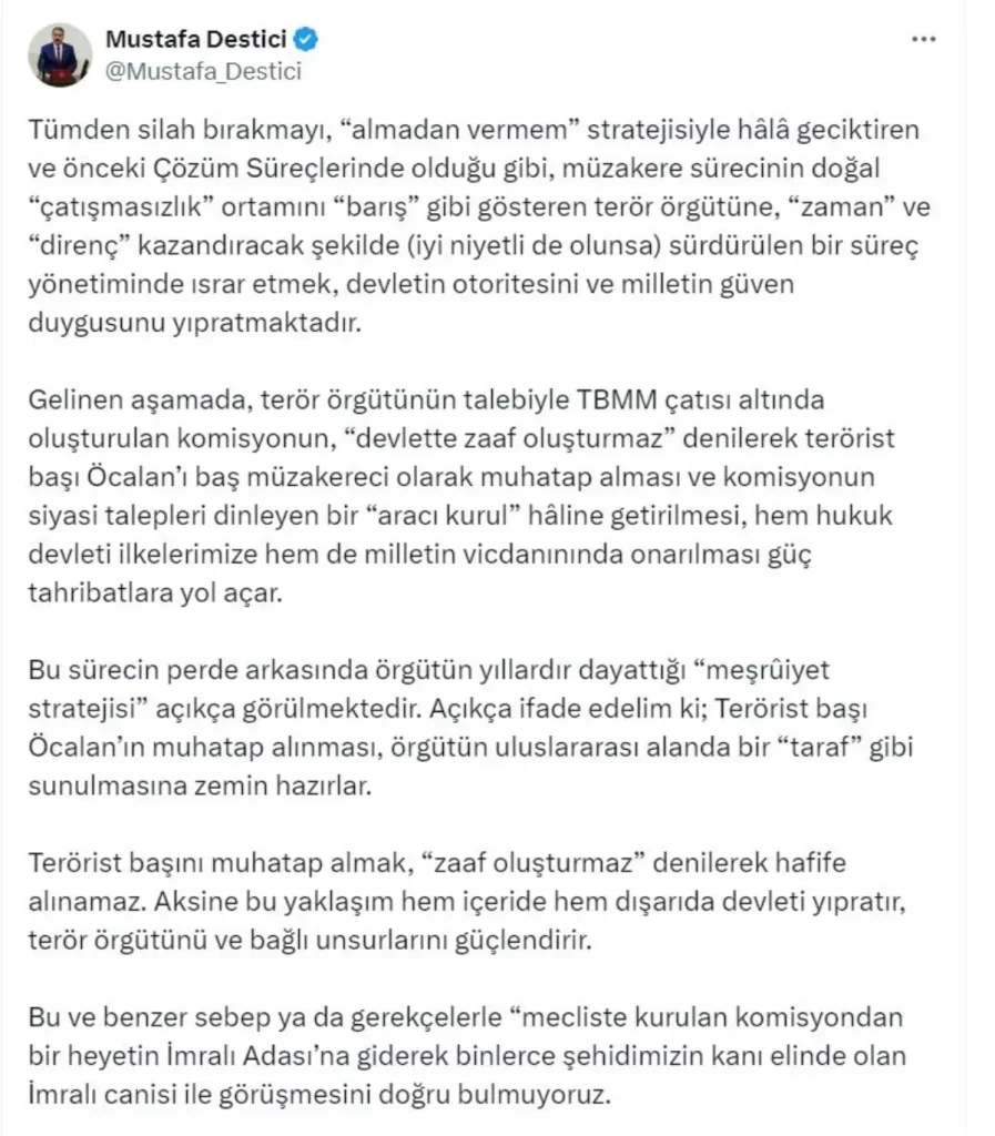 İmralı Adası Görüşmeleri Tartışma Yarattı