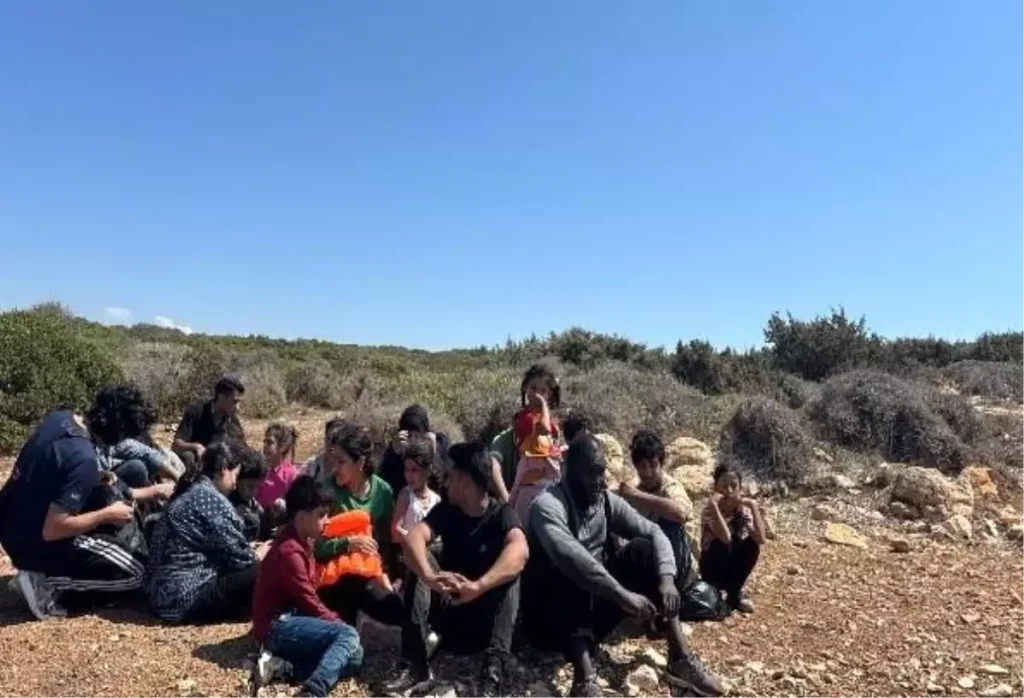 Didim’de 34 Düzensiz Göçmen Sahilde Yakalandı