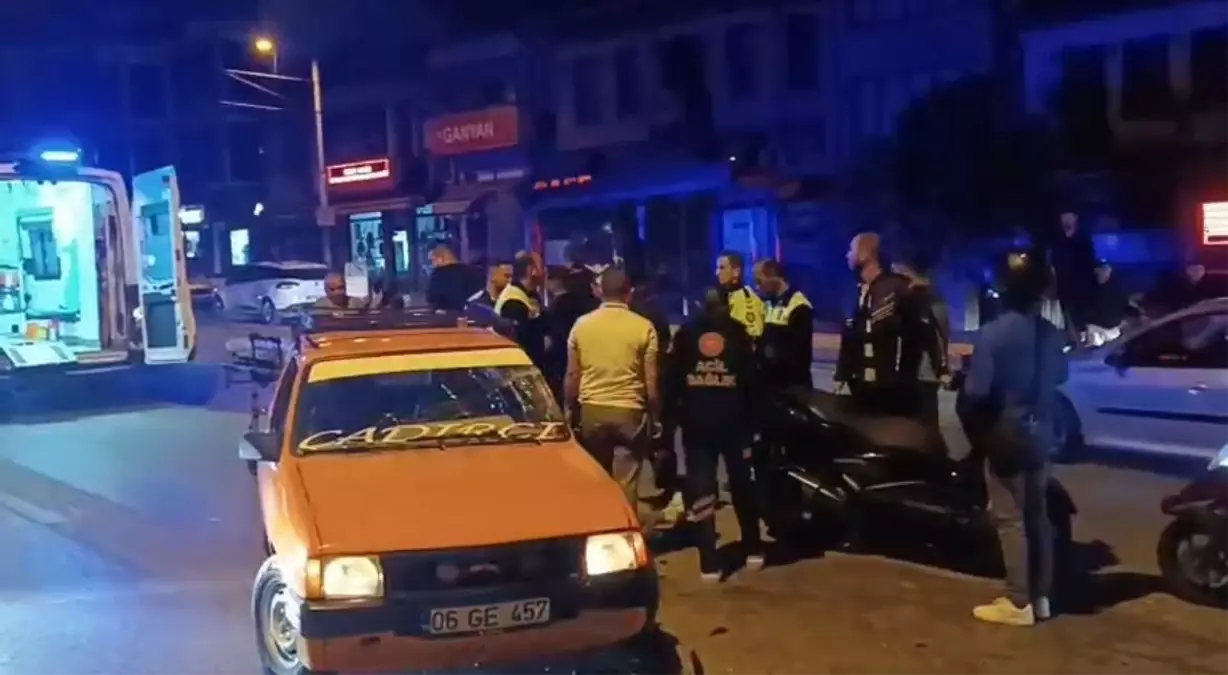 Drift Kazası: 2 Sürücü Yaralandı, Ehliyetine El Konuldu