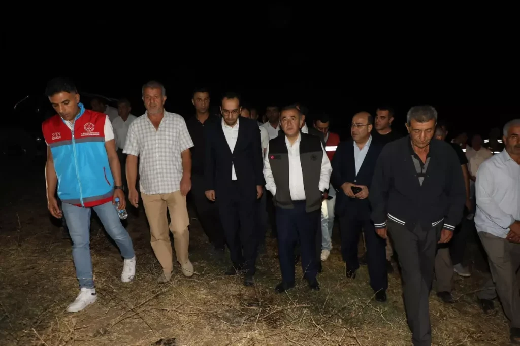 Elazığ’da Anız Yangını Kontrol Altına Alındı