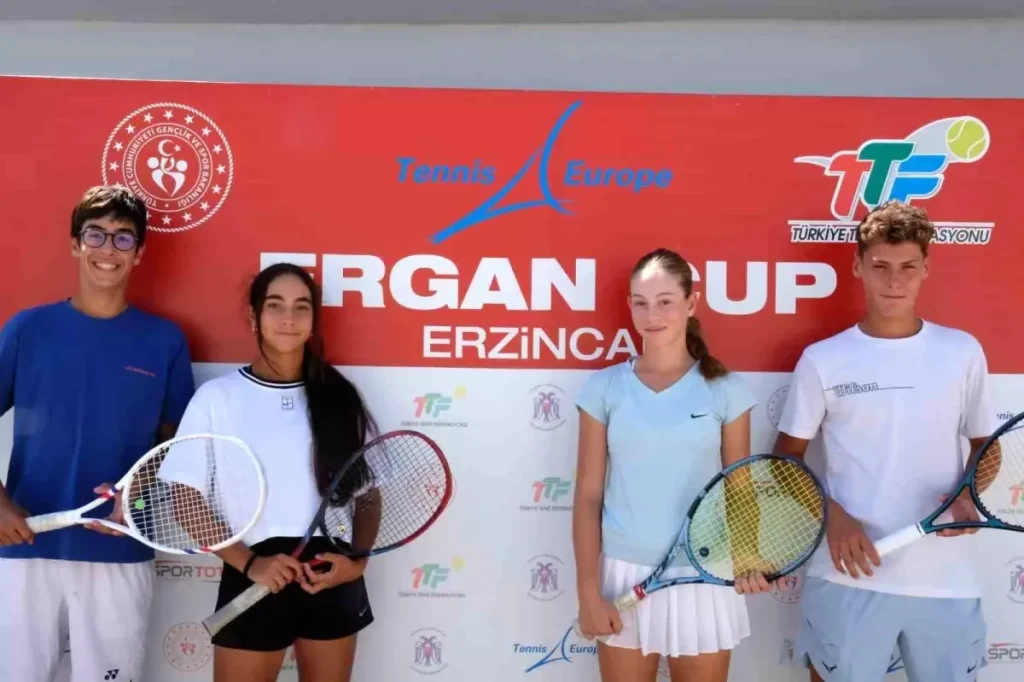 Erzincan’da Ergan Cup 2025 Tenis Turnuvası Start Aldı
